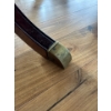 Image 5 : Brass Footed Pedestal Dining Table 53x37x30
