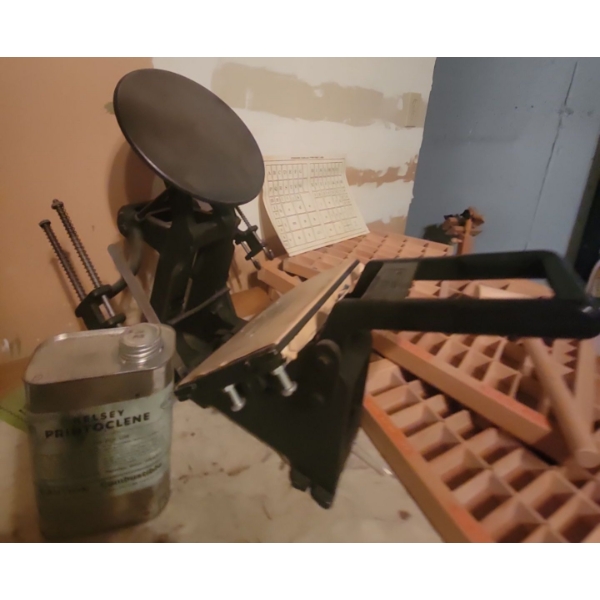 Vintage Letterpress Trays 