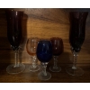 Image 7 : Vintage Art Glass Serving Set w/ Carnival Glass Candy Dish & More