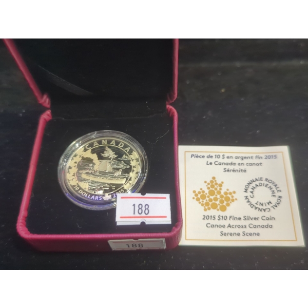 RCM 1985 100th Anni. of National Parks 50% Dollar & 1997 25th Anni. of Hockey Victory 925 Coin