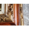 Image 8 : Wooden Ornate Carved Framed Original Signed Paintings x2 -(Measurements in Pics)