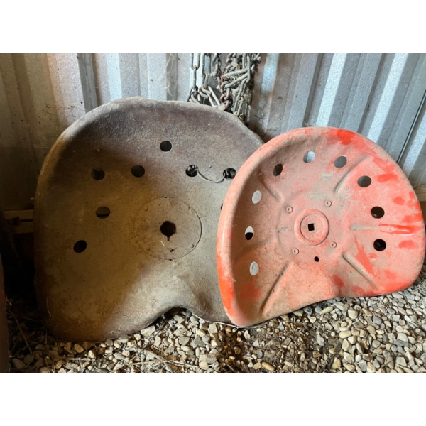 Set of 2 tractor seats