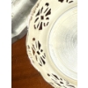 Image 10 : Pewter - Tray, Spoons, Candle Holders (Damage), Silver Colored Illegible Stamp Pot, TSG Ceramic Tray
