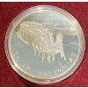 Image 2 : RCM 1992 Silver Dollar Celebrating the Beginning of the Stagecoach Service Between Kingston and York