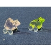 Image 1 : Swarovski Crystal Rolling Frog and Snail