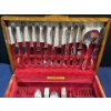 Image 4 : Silver Plated Flatware Set and Box