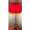 Image 1 : Tall Art Nouveau Style Solid Metal Lamp, ~ 6 Feet Tall 