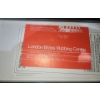 Image 3 : Brass Rubbings Kit- Larger Mounted on Stone: 4.75 X 9.5 (Small Chip on Back of Stone as Shown)