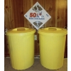 Image 1 : Two Large Laundry Pails & Brand New Box Of Hangers