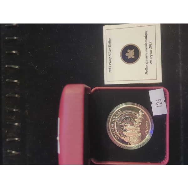 RCM 2013 The Canadian Arctic Expedition Proof Silver 99.99 Dollar 23.17g 