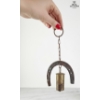 Image 5 : Antique Brass Bells, Sleigh Bells 11''Inches Width , Gate Bell 4''In Height ,  Bell Wind Chime.