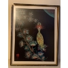 Unusual Dark Arts Piece 18x23 Artist Unknown