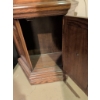 Image 5 : Octagonal Oak Display Cabinet with Glass Panels and Shelves
