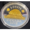 Image 2 : 2015 5-Cent Legacy of the Beaver Nickel Fine Silver Coin 31.83 Grams