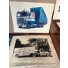 Image 5 :  Collection of vintage colored, Truck prints and 1929 black-and-white Ford model a Pullium moving va