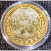 Image 1 : Battle of Queenston Heights 24K Gold Plated Proof Coin
