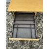 Image 6 : IKEA Desk With 3-Drawer Pedestal and Metal Legs