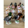 Image 8 : 1940s 1950s Tetley Tea Japan Hand-Painted Ceramic Animal Figurines Birds Mammals 