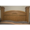 Image 2 : Queen Size Bed Blonde Oak Veneer 68W 64T