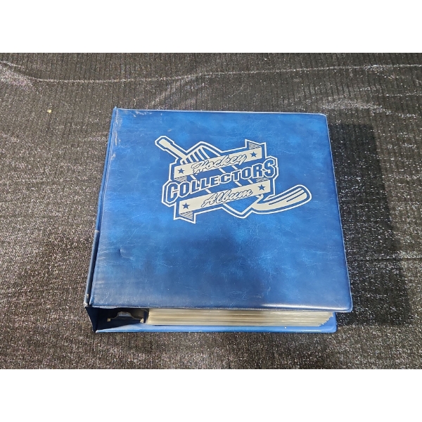 Hockey Collector Binder - Variety Of Teams