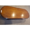 Image 2 : Kroehler Wood Oval Coffee Table  60 w 24 d 115 h