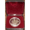 Image 1 : 1994 RCMP Dog Patrol Team Proof Silver Coin 92.5% Silver 25.175 Grams