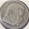 Image 2 : 1938 German 5 Mark Coin 90% Silver 13.77 Grams 