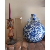 Image 4 : Mounted Print 35.5 X 23.5, Candlesticks 12 T,  B&W Vase 13 T, Purple Vase 13.5 W, 10.5 T and More!