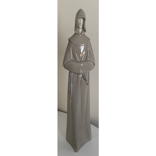 NAO By LLADRO Porcelain Monk Figurine Glossy - 13.5T 