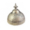 Image 2 : Traditional Ethiopian Jebena and Ornate Metal Bowl with Lid