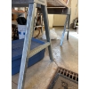 Image 1 : Two aluminum sawhorses and table top