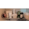 Image 2 : Bathroom Bundle #1- Porcelain Lilac Powder Room Set w/ New Luxury Bath Products & More