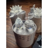 Image 2 : Crystal Decorative Ornaments, Including Lotus Flowers and Fruits
