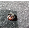 Image 3 : Rings (2 Unstamped, Silver Ring .925 Total Weight 9.5 G) Co-Op Hand Towel w/ Pins, Small Wooden Box 