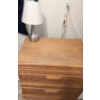 Image 2 : 2 Wooden Bedside Tables AND Lamp, Other Contents NOT Included - 24W, 18D, 21T 