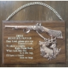 Image 4 : A Hunter's Decor Package - Wall Hangings ,Trophy, Deer's Prayer plus some VHS & DVD  Shoot To Kill
