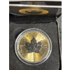 Image 2 : MAPLE LEAF – SHADOWS – 2016 1 OZ $5 9999 SILVER MAPLE LEAF COIN – RUTHENIUM AND 24K GOLD
Special Fea