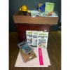Image 1 : BYWB Bluff Your Way Books w/ Assorted Office Supplies & Stationary