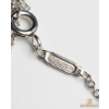 Image 5 :  925 Sterling Silver Gorgeous Tiffany & Co Silver And Blue Enamel Splash Charm Necklace 17.96g