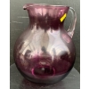 Image 1 : Vintage Krosno Poland Amethyst Pitcher 