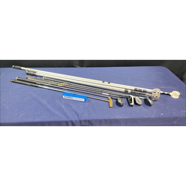 Collection of Golf Clubs and more