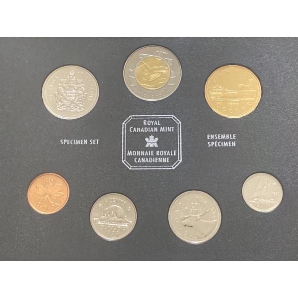 1999 Canadian Specimen Set