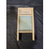 Image 1 : Vintage Pearl Wood and Glass Washboard