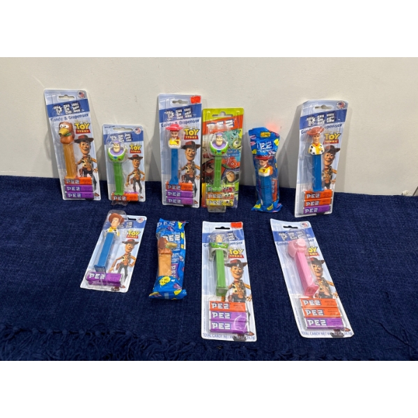 Collection of Pez Dispensers - Toy Story