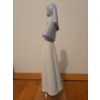 Image 3 : Vintage Porcelanas  Nun Figurine Valencia Spanish Porcelain (11T) w/ Lovely Monk Figures 
