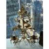 Image 2 : Decorative Wall Candelabra 21T w/ Fire Tending Tool  