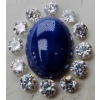 Image 1 : Star Sapphire & Moissanite Parcel (16.8 ct total)