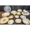Image 1 : English Dinnerware Including Cottage Rose, Debutante, and Other Assorted