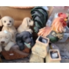 Image 8 : Decor: Rooster 16 T, Clock 12 T, Resin Chefs, Vases, Candleholders and More!