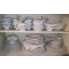 Image 1 : Dinnerware "Snowhite" by Johnson Bros and Some White Royal Linen Plates